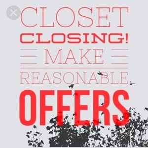 CLOSET CLOSEOUT! MAKE ME OFFERS!!